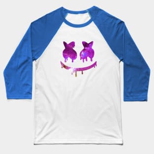 Marshmello space painted Baseball T-Shirt